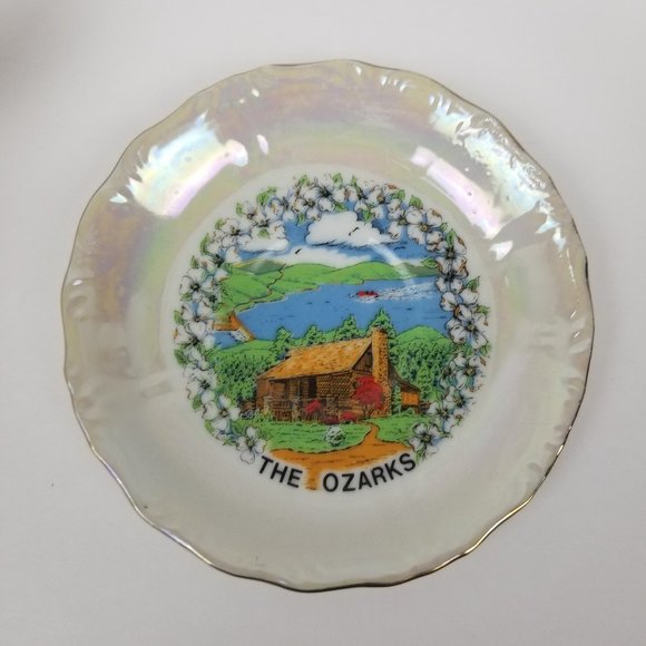 Vintage The Ozarks Souvenir Tea Cup & Saucer - Picture 3 of 9